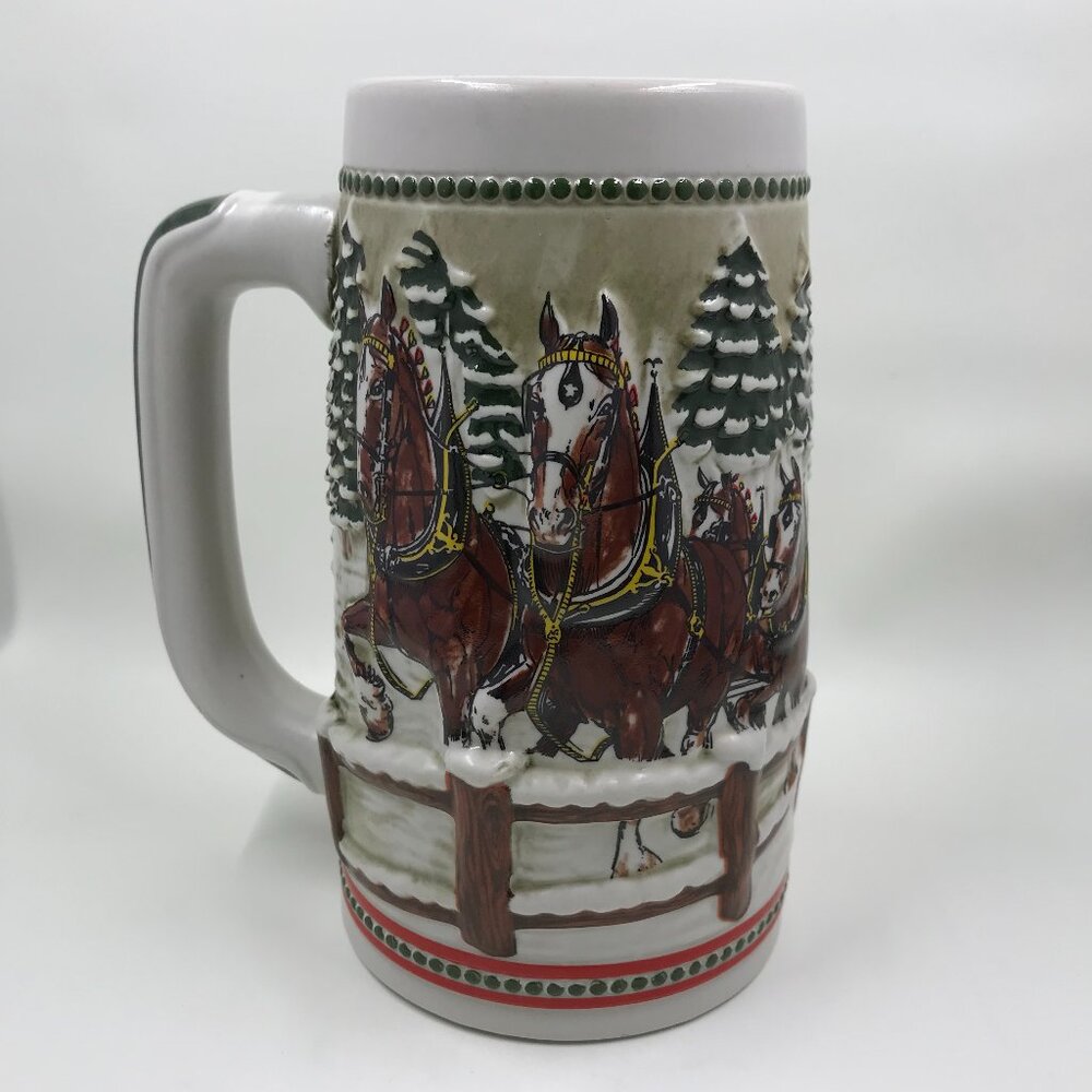 Anheuser-Busch Budweiser Holiday Stein